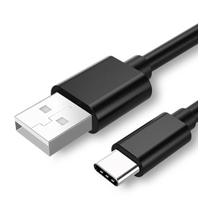 Lot de 2 câble USB-C 1.2m (Noir)