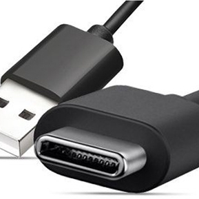 Lot de 2 câble USB-C 1.2m (Noir)
